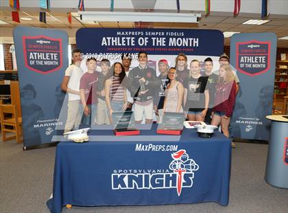 Thumbnail 3 in Marines H.S. Male Athlete of the Month - Cole Waddy photogallery.