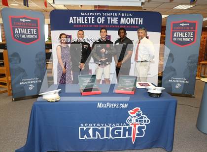 Thumbnail 1 in Marines H.S. Male Athlete of the Month - Cole Waddy photogallery.