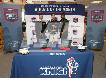 Thumbnail 2 in Marines H.S. Male Athlete of the Month - Cole Waddy photogallery.