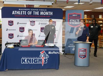 Thumbnail 3 in Marines H.S. Male Athlete of the Month - Cole Waddy photogallery.