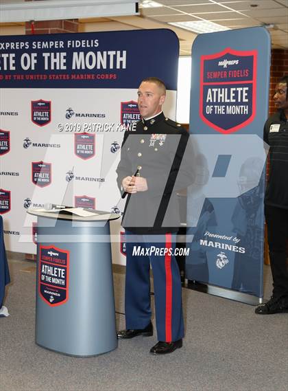 Thumbnail 2 in Marines H.S. Male Athlete of the Month - Cole Waddy photogallery.