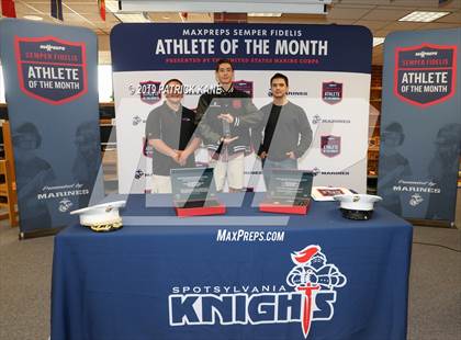 Thumbnail 3 in Marines H.S. Male Athlete of the Month - Cole Waddy photogallery.