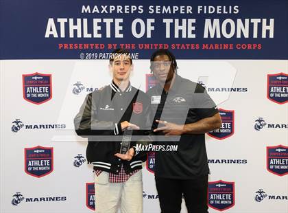 Thumbnail 3 in Marines H.S. Male Athlete of the Month - Cole Waddy photogallery.