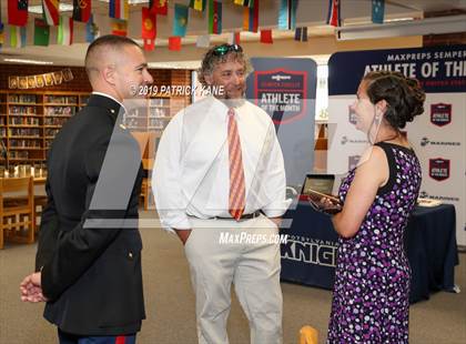 Thumbnail 2 in Marines H.S. Male Athlete of the Month - Cole Waddy photogallery.