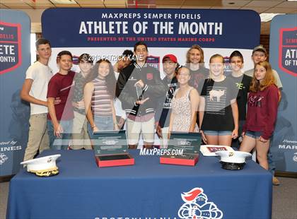 Thumbnail 1 in Marines H.S. Male Athlete of the Month - Cole Waddy photogallery.