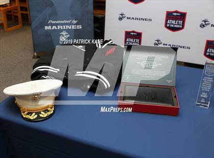 Thumbnail 1 in Marines H.S. Male Athlete of the Month - Cole Waddy photogallery.