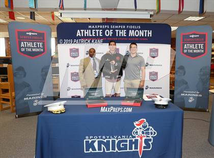 Thumbnail 1 in Marines H.S. Male Athlete of the Month - Cole Waddy photogallery.
