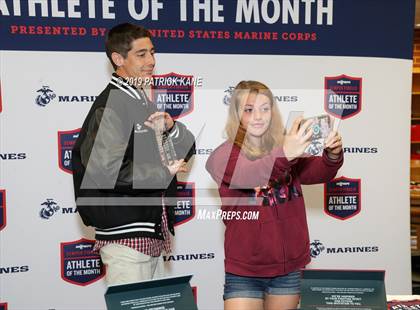 Thumbnail 2 in Marines H.S. Male Athlete of the Month - Cole Waddy photogallery.