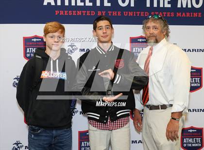 Thumbnail 1 in Marines H.S. Male Athlete of the Month - Cole Waddy photogallery.