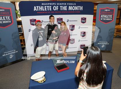 Thumbnail 1 in Marines H.S. Male Athlete of the Month - Cole Waddy photogallery.