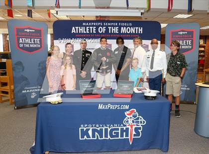 Thumbnail 3 in Marines H.S. Male Athlete of the Month - Cole Waddy photogallery.