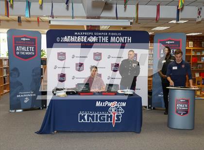 Thumbnail 2 in Marines H.S. Male Athlete of the Month - Cole Waddy photogallery.