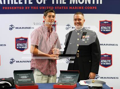 Thumbnail 3 in Marines H.S. Male Athlete of the Month - Cole Waddy photogallery.