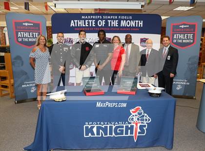 Thumbnail 1 in Marines H.S. Male Athlete of the Month - Cole Waddy photogallery.