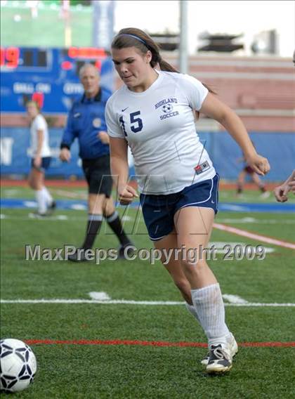 Thumbnail 1 in Highland vs. O Neill (Section 9 Class B Final) photogallery.