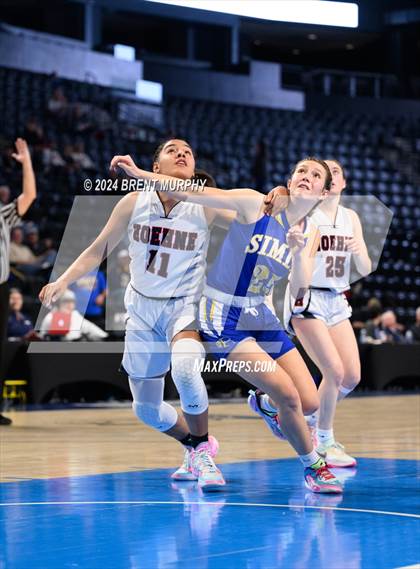 Thumbnail 3 in Hoehne vs. Simla (CHSAA 2A Great 8) photogallery.