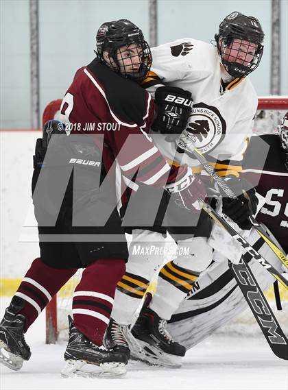 Thumbnail 3 in Shattuck-St. Mary's vs. Brunswick (Gunnery Showcase) photogallery.