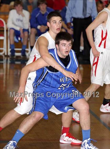 Thumbnail 3 in Spaulding vs. Manchester West (NHIAA Division 1 Preliminary Round) photogallery.