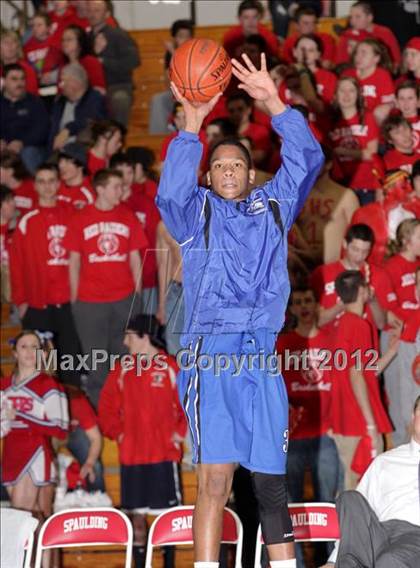 Thumbnail 2 in Spaulding vs. Manchester West (NHIAA Division 1 Preliminary Round) photogallery.