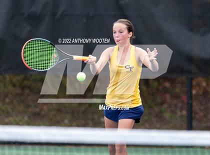 Thumbnail 3 in Cape Fear vs Lake Norman Charter  (NCHSAA 3A Dual Team State Championship) photogallery.