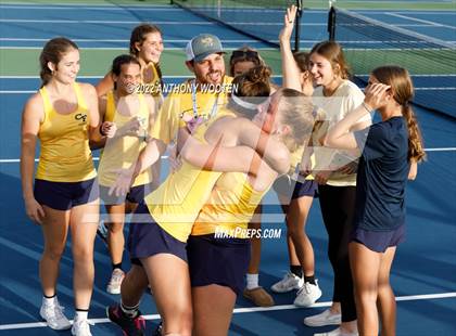Thumbnail 3 in Cape Fear vs Lake Norman Charter  (NCHSAA 3A Dual Team State Championship) photogallery.
