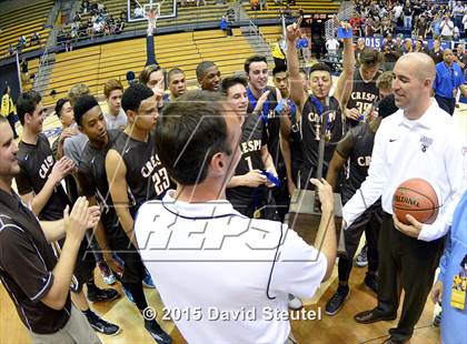 Thumbnail 2 in Crespi vs. Capital Christian (CIF State D4 Final) photogallery.