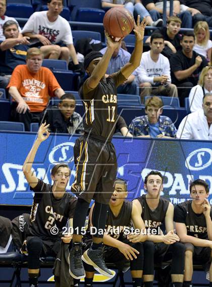 Thumbnail 1 in Crespi vs. Capital Christian (CIF State D4 Final) photogallery.