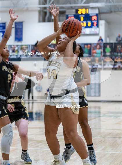 Thumbnail 1 in Cathedral vs Purdue Polytechnic (City Alliance Tourney semi-final) photogallery.