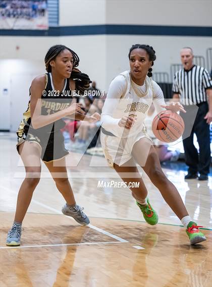 Thumbnail 3 in Cathedral vs Purdue Polytechnic (City Alliance Tourney semi-final) photogallery.