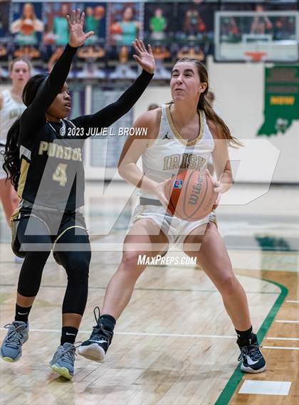 Thumbnail 3 in Cathedral vs Purdue Polytechnic (City Alliance Tourney semi-final) photogallery.