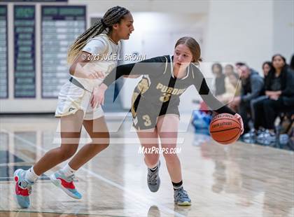 Thumbnail 3 in Cathedral vs Purdue Polytechnic (City Alliance Tourney semi-final) photogallery.