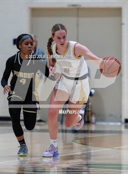 Thumbnail 2 in Cathedral vs Purdue Polytechnic (City Alliance Tourney semi-final) photogallery.