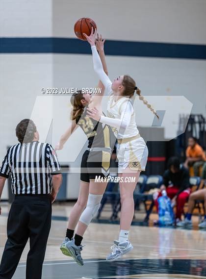 Thumbnail 3 in Cathedral vs Purdue Polytechnic (City Alliance Tourney semi-final) photogallery.