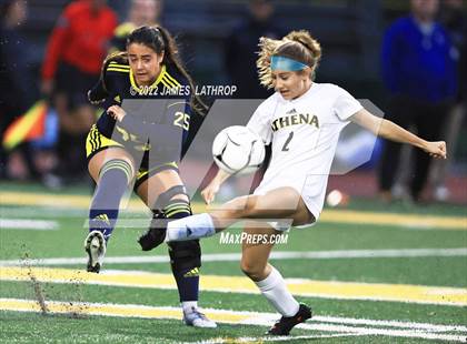 Thumbnail 2 in Greece Athena @ Spencerport (NYSPHSAA Section 5 Class A Round 3) photogallery.