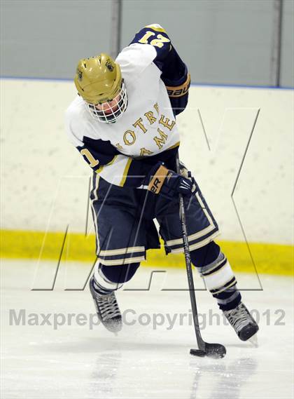 Thumbnail 2 in Staples/Weston/Shelton vs. Notre Dame-Fairfield (Carrano Cup Quarterfinal) photogallery.