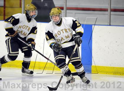 Thumbnail 2 in Staples/Weston/Shelton vs. Notre Dame-Fairfield (Carrano Cup Quarterfinal) photogallery.