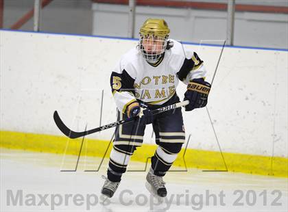 Thumbnail 1 in Staples/Weston/Shelton vs. Notre Dame-Fairfield (Carrano Cup Quarterfinal) photogallery.