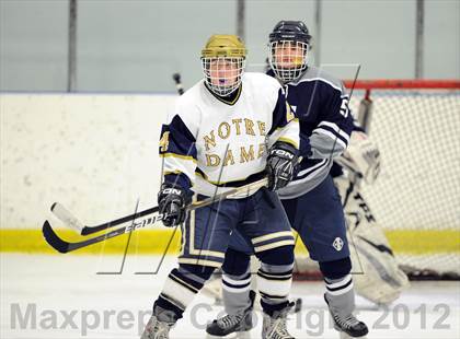 Thumbnail 2 in Staples/Weston/Shelton vs. Notre Dame-Fairfield (Carrano Cup Quarterfinal) photogallery.