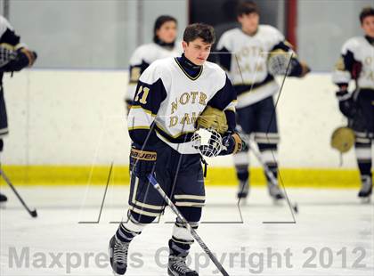 Thumbnail 1 in Staples/Weston/Shelton vs. Notre Dame-Fairfield (Carrano Cup Quarterfinal) photogallery.