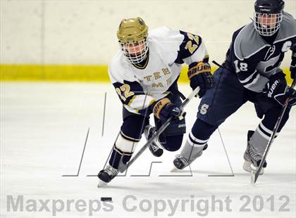 Thumbnail 3 in Staples/Weston/Shelton vs. Notre Dame-Fairfield (Carrano Cup Quarterfinal) photogallery.