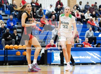 Thumbnail 3 in Incarnate Word Academy vs Peoria Notre Dame (SWIC Showdown) photogallery.