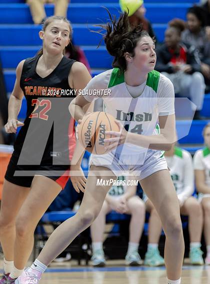 Thumbnail 3 in Incarnate Word Academy vs Peoria Notre Dame (SWIC Showdown) photogallery.