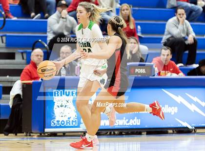 Thumbnail 3 in Incarnate Word Academy vs Peoria Notre Dame (SWIC Showdown) photogallery.