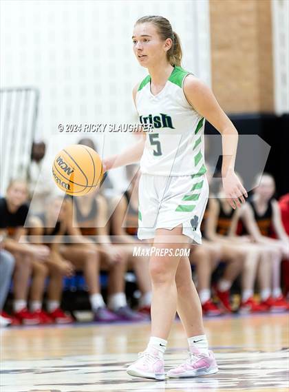 Thumbnail 1 in Incarnate Word Academy vs Peoria Notre Dame (SWIC Showdown) photogallery.