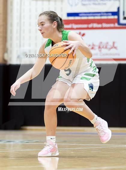 Thumbnail 2 in Incarnate Word Academy vs Peoria Notre Dame (SWIC Showdown) photogallery.