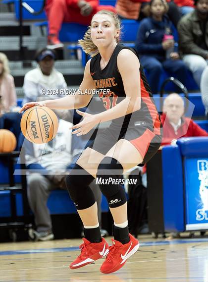 Thumbnail 1 in Incarnate Word Academy vs Peoria Notre Dame (SWIC Showdown) photogallery.