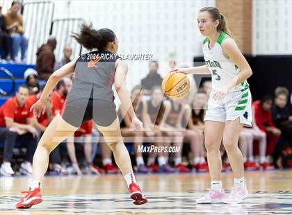 Thumbnail 1 in Incarnate Word Academy vs Peoria Notre Dame (SWIC Showdown) photogallery.