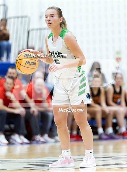 Thumbnail 3 in Incarnate Word Academy vs Peoria Notre Dame (SWIC Showdown) photogallery.