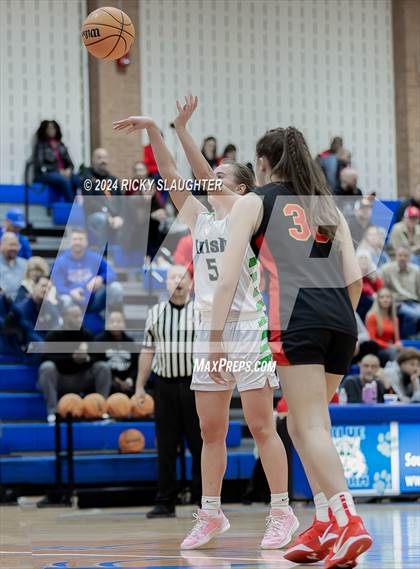 Thumbnail 3 in Incarnate Word Academy vs Peoria Notre Dame (SWIC Showdown) photogallery.