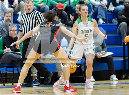 Thumbnail 3 in Incarnate Word Academy vs Peoria Notre Dame (SWIC Showdown) photogallery.